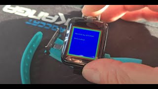 Hacking of the 120€ Smartwatch  Custom OTA Firmware [upl. by Rellia]