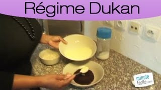 Régime Dukan  le moelleux au chocolat [upl. by Adore]