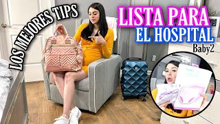 QUE LLEVO EN MI MALETA PARA EL HOSPITAL  PAÑALERA DE MI BEBE⎪LOS MEJORES TIPS [upl. by Zaria]