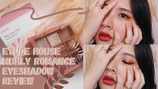 Etude House Muhly Romance粉黛亂子草眼影盤🍁秋日粉棕浪漫妝容 [upl. by Nomra327]