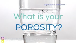 How To Find Out Your Hair Porosity  Strand Test on High amp Low Porosity Natural Hair  Samirah Gilli [upl. by Andonis]