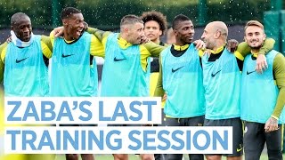 SHOOTING DRILLS amp FREE KICKS  Man City Final Training Session [upl. by Weirick]