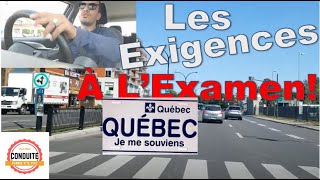 Les Exigences à lExamen de Conduite De La Saaq [upl. by Chrisman]