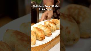 सिर्फ आधे चम्मच तेल से बना इतना बढ़िया नाश्ता 🥞  Yummy Crispy Bread Rolls in Air Fryer [upl. by Cire554]