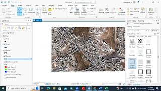 بناء قواعد البيانات وبدء الرسم باستخدام Gis Pro [upl. by Akenot]