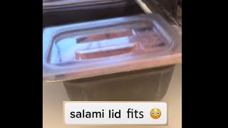 THE SALAMI LID FITS 😳 [upl. by Aihsal]