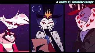 Reviewing Angels Contract  Hazbin Hotel amp Helluva Boss comic dub  a comic by vanillabrwnsugr [upl. by Virgy]