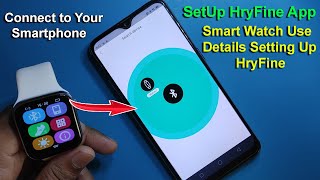 Hryfine Smartwatch  How To Connect To Phone and Time Settings Tutorial Tagalog 🇵🇭 [upl. by Enriqueta]