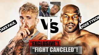 Jake Paul Cancels Mike Tyson Fight Following New Leaked Footage Controversy punchperfect99 [upl. by Kris]