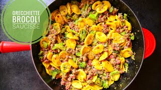 Recette orecchiette et brocoli [upl. by Sopher]