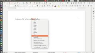 Idea LibreOffice SpellCheck Submit Word To Shared Dictionary [upl. by Warila]