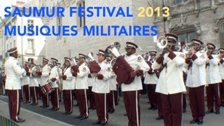 Saumur 2013 Parade Musiques Militaires 1 [upl. by Zinn147]