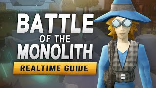 RS3 Battle of the Monolith 100 – Realtime Quest Guide [upl. by Kaufmann]