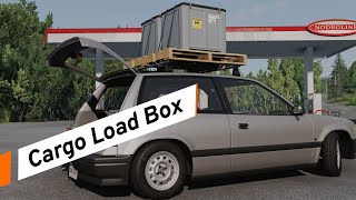 BeamNGdrive  Cargo Load Box [upl. by Oirottiv]