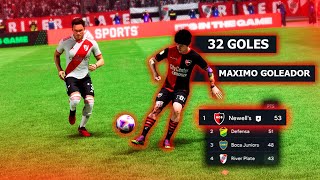 🔴⚫Thiago Messi es el Heroe Del Newells 7  EAsports FC 24 [upl. by Ellennoj]