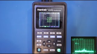 Hantek 2D72 3in1 Handheld OscilloscopeDMMAWG Review [upl. by Mobley378]