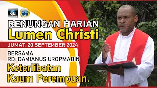 Lumen Christi  Jumat 20 September 2024  Peringatan St Andreas Kim Taegon Paulus Chong Hasang dk [upl. by Calvo]