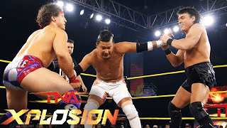 KUSHIDA vs Ace Austin vs Mike Bailey  TNA Xplosion Apr 5 2024 [upl. by Anid]