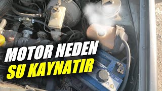 Motor Neden Su Kaynatır  Genleşme Yedek Su Kabında Fokurdama ve Kaynama [upl. by Aciretal]