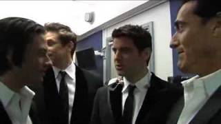 Il Divo  BBC Radio 2 Behind the scenes [upl. by Atiuqehc367]