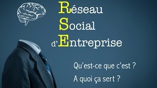 Les Réseaux Sociaux dEntreprise RSE [upl. by Yellas493]