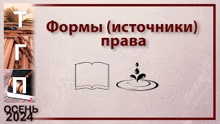 Формы источники права [upl. by Leunamnauj]