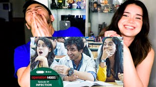 OPERATION MBBS  Episode 1 Infection  Ft Ayush Mehra  Dice Media  Reaction  Jaby Koay [upl. by Lhamaj803]