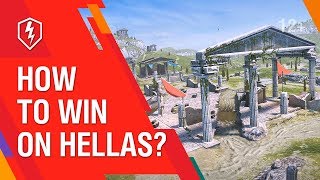 WoT Blitz Guide How to Win on Hellas Position overview [upl. by Eiznyl]