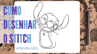 Como Desenhar o Stitch  Lilo amp Stitch   How to Draw Stich desenho disney drawing [upl. by Burnard]