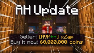 Hypixel SkyBlock Auction House Update  Buy It Now Feature and Reduced Outbid Prices [upl. by Kremer260]