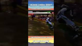 Ricky Carmichael vs James Stewart Budds Creek Motocross 2007 motocross dirtbike buddscreek [upl. by Resaec]