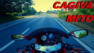 Cagiva Mito 125 II Pure Sound II Test Run 01 [upl. by Bayer355]