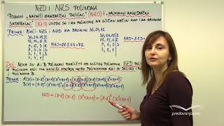 NZD i NZS polinoma  Matematika I [upl. by Ram]