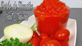 53 PuréeCoulis de Tomates fait maison🍅 How To Make Tomato Puree or Coulis Homemade 🍅 [upl. by Ecyarg]