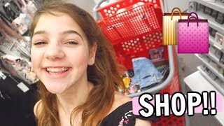 Spring Break target shopping  packing VLOG [upl. by Yamauchi]