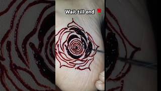 How to make rose 🌹rosemehndidesigns rosemehendi mehandihacks youtubeshorts shorts henna [upl. by Allimac316]