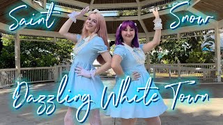 Dazzling White Town  Saint Snow Dance Cover [upl. by Solram463]