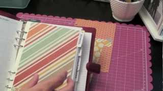 Filofax Dividers Tutorial [upl. by Retla]