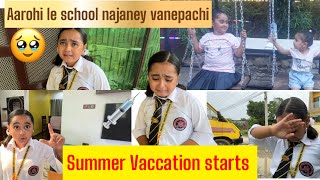 💉 Vaccine at school  Summer vaccination starts Aarohi lai janu paryo restaurant 🤦‍♀️ [upl. by Felisha]