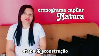 Cronograma capilar etapa reconstrução [upl. by Yniffit]