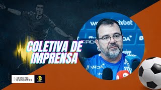 Goiás 2 x 1 Avaí  Coletiva Enderson Moreira [upl. by Hardner300]