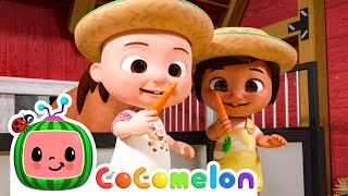 Yes Yes Vegetables 🥕 Sing Along with Nina  CoComelon Nursery Rhymes amp Kids Songs [upl. by Chrysler]