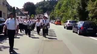 Spielmannszug Biekhofen auf dem Schützenfest Listerscheid 2013 [upl. by Antons655]