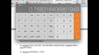 Sight Reduction by Calculator Part 2 Find Z [upl. by Oralia698]