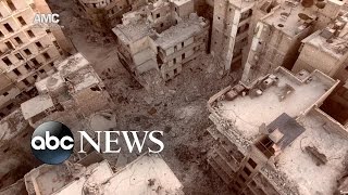 Aleppo in Ruins as Russia Calls for Evacuation DRONE FOOTAGE [upl. by Annunciata]