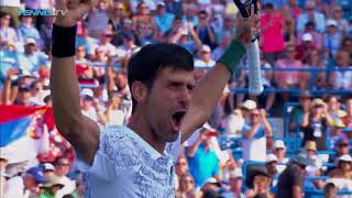 Djokovic Defeats Federer for Cincy Title and Masters History  Cincinnati 2018 Final Highlights [upl. by Limber968]