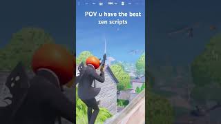 Subscribe for my zen scripts fortnite gaming fortniteclips shorts short zen aimbot fyp [upl. by Kaitlin]