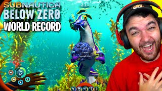 WORLD RECORD  SUBNAUTICA BELOW ZEROS SPEEDRUN IS AWESOME [upl. by Ahsikan]