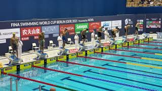 100 FREE FINAL  KYLE CHALMERS PUTS NR  SWC BERLIN ‘21 [upl. by Gilburt]