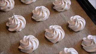 Easy Meringue Cookies Recipe [upl. by Nnyleuqaj459]